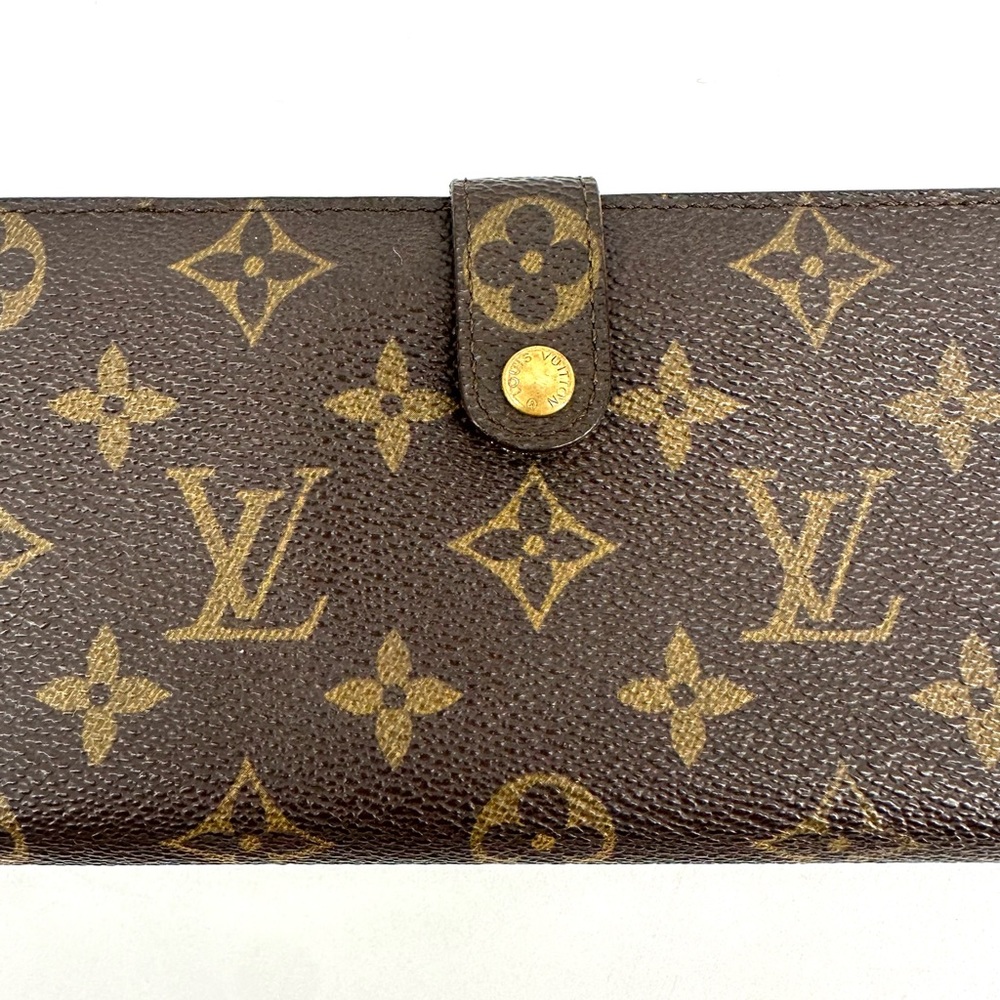 Louis Vuitton Vintage French Purse Long Wallet Kiss Lock - Picture 2 of 16